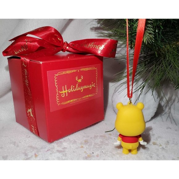 Winnie the Pooh Christmas Tree Ornament - Comes in Gift Box w/ Christmas Bow - Picture 2 of 2